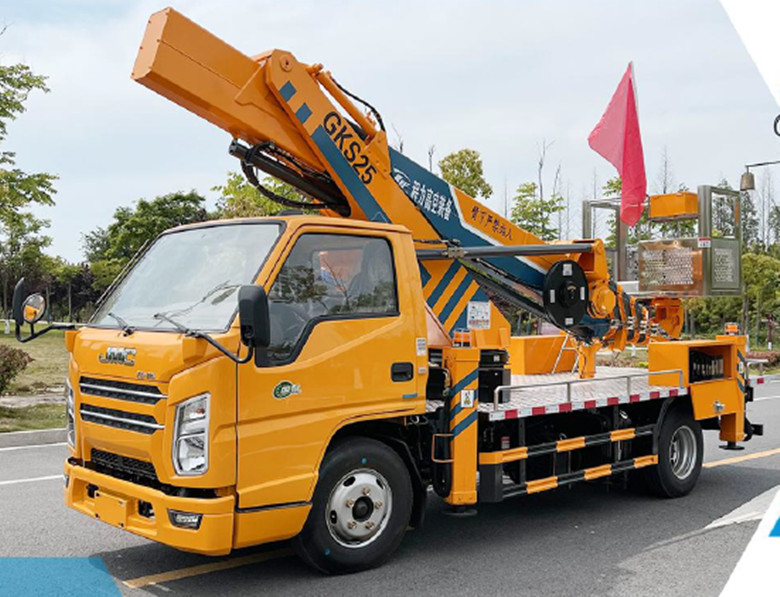 江鈴21米和23米直臂式高空作業(yè)車功能及產(chǎn)品概述介紹