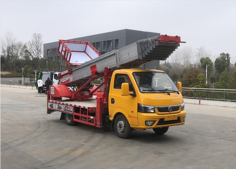 國(guó)六東風(fēng)途逸32米云梯搬家高空作業(yè)車推薦
